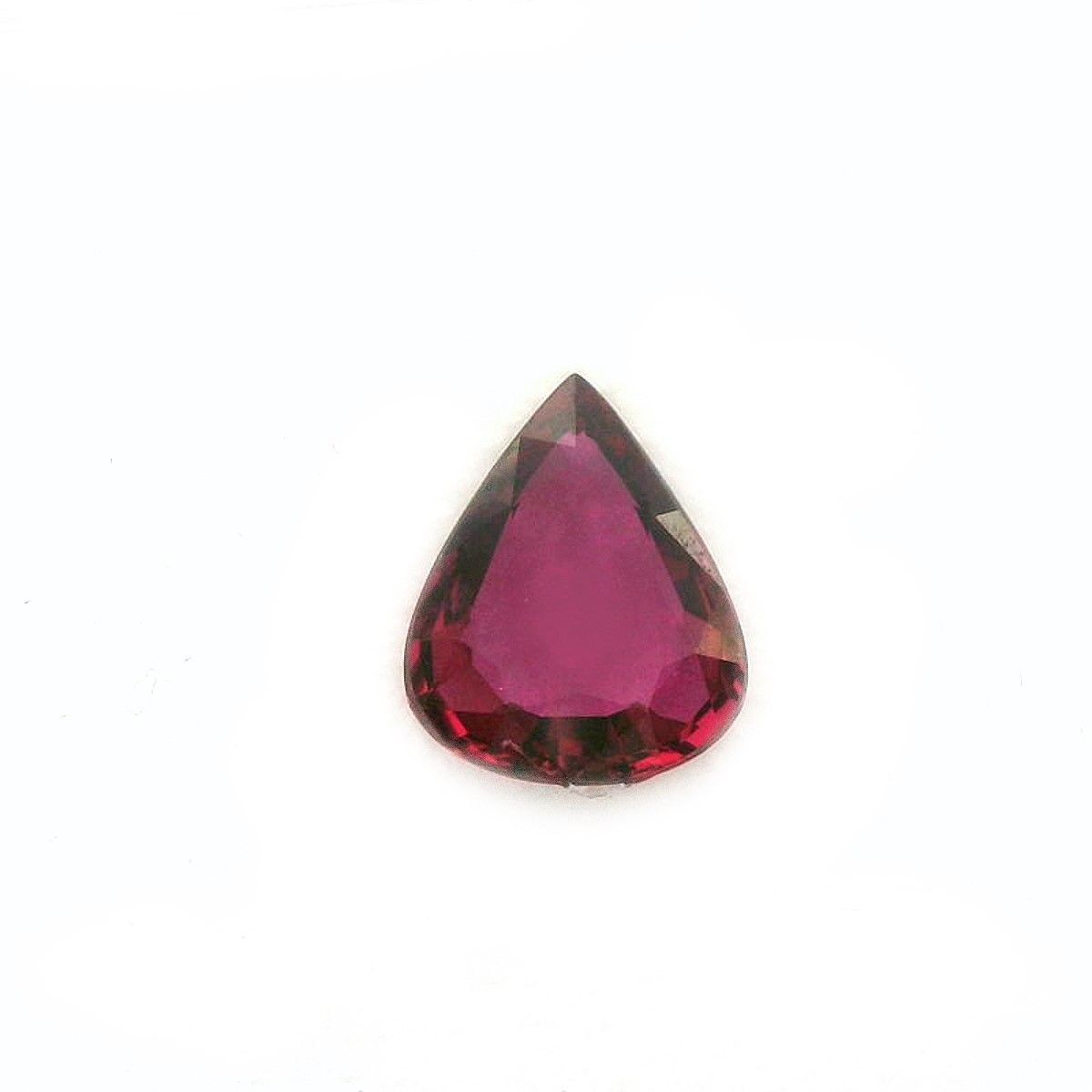 3.39 ct Pear Red Natural Ruby